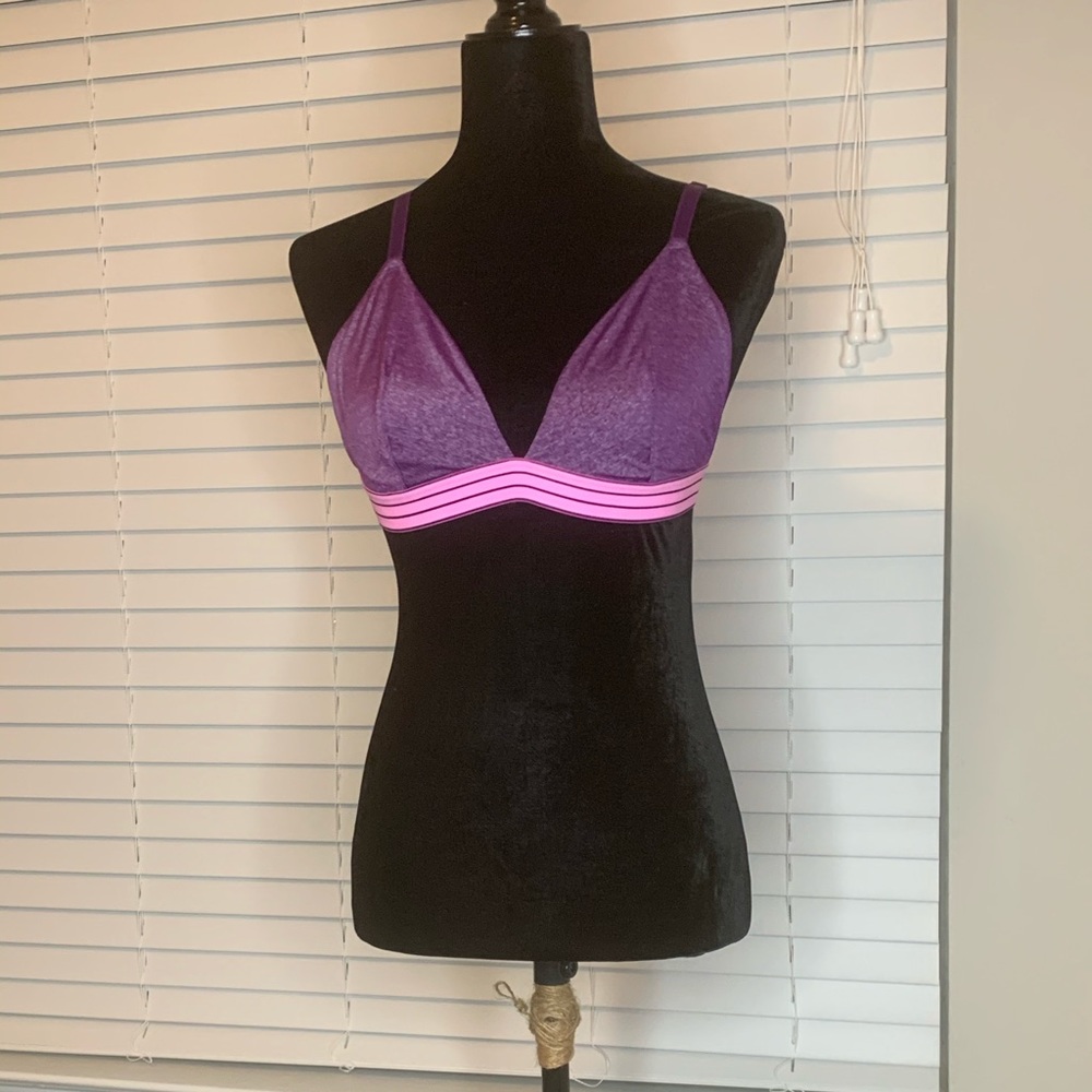 Purple bralette